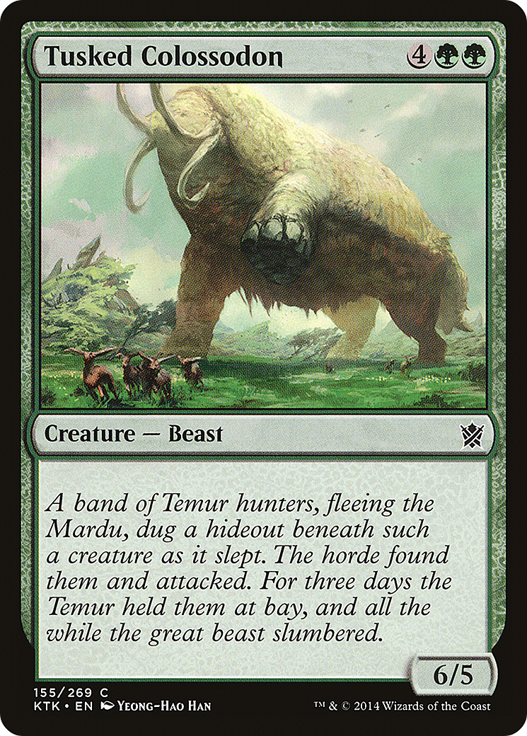 Tusked Colossodon (KTK) #155 [EN/N]