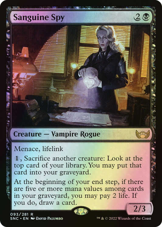 Sanguine Spy (SNC) #93 [EN/F]