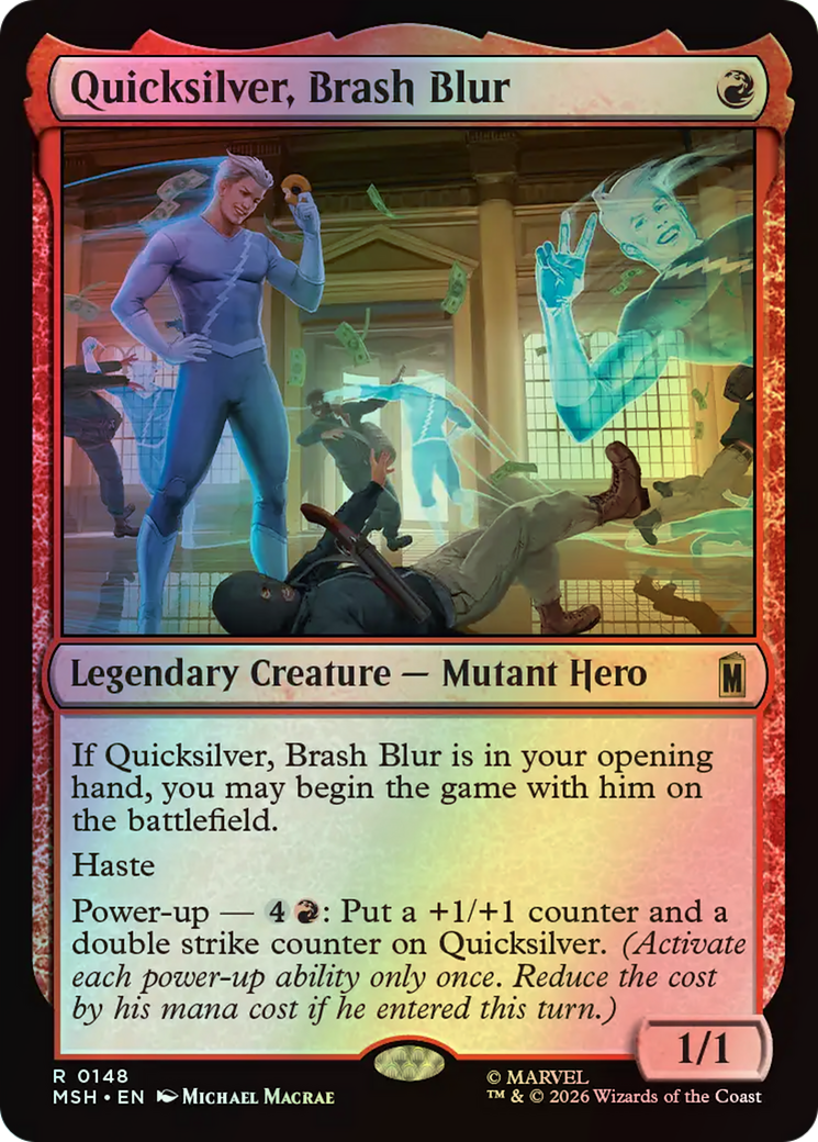 Quicksilver, Brash Blur (MSH) #148 [EN/F]