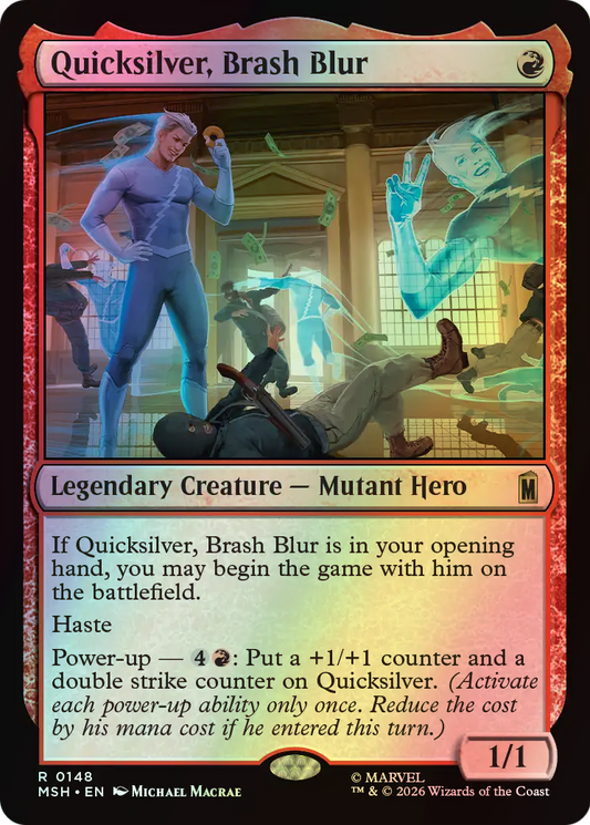 Quicksilver, Brash Blur (MSH) #148 [EN/F] s/o