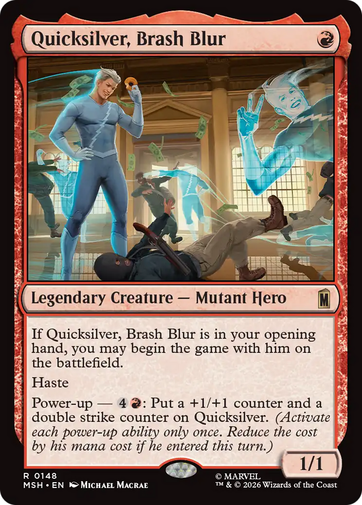 Quicksilver, Brash Blur (MSH) #148 [EN/N]