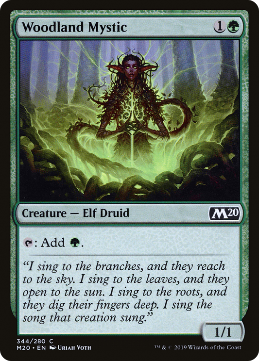Woodland Mystic (M20) #344 [EN/N]