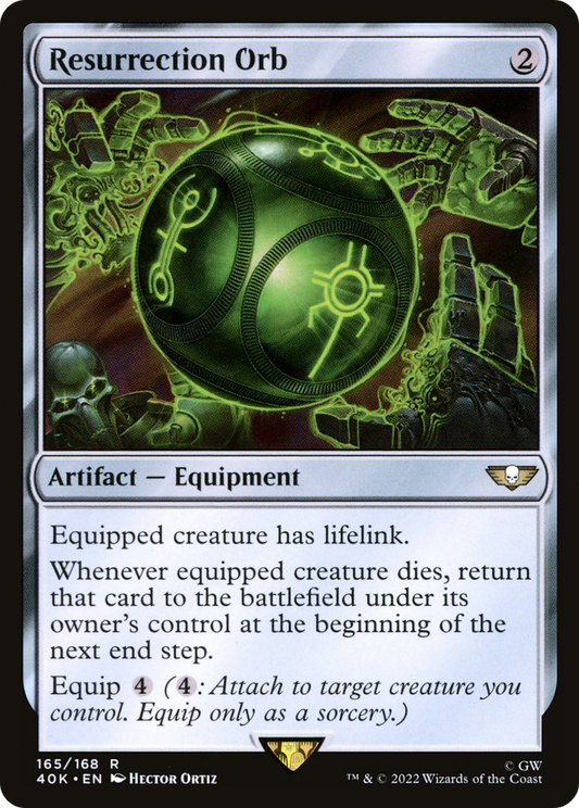 Resurrection Orb (40K) #165 [EN/N] s/o
