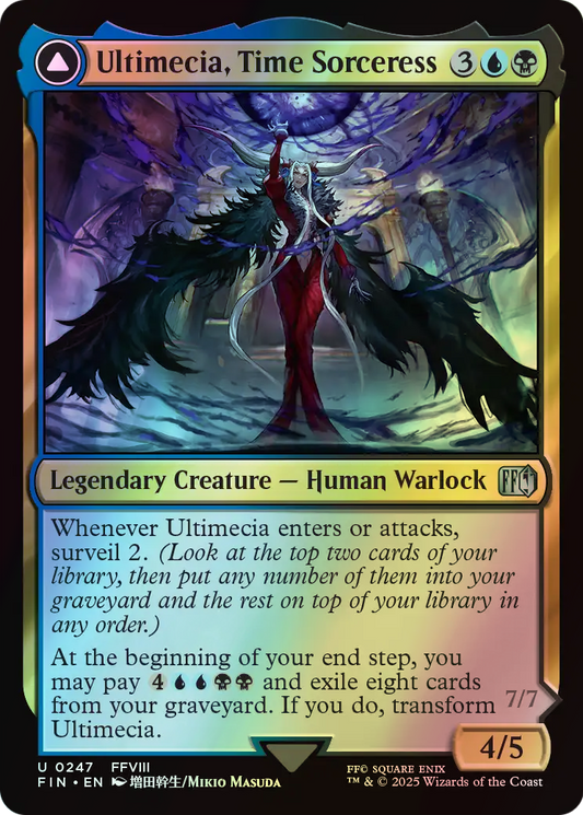 Ultimecia, Time Sorceress // Ultimecia, Omnipotent (FIN) #247 [EN/F]