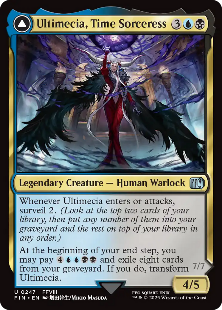 Ultimecia, Time Sorceress // Ultimecia, Omnipotent (FIN) #247 [EN/N]