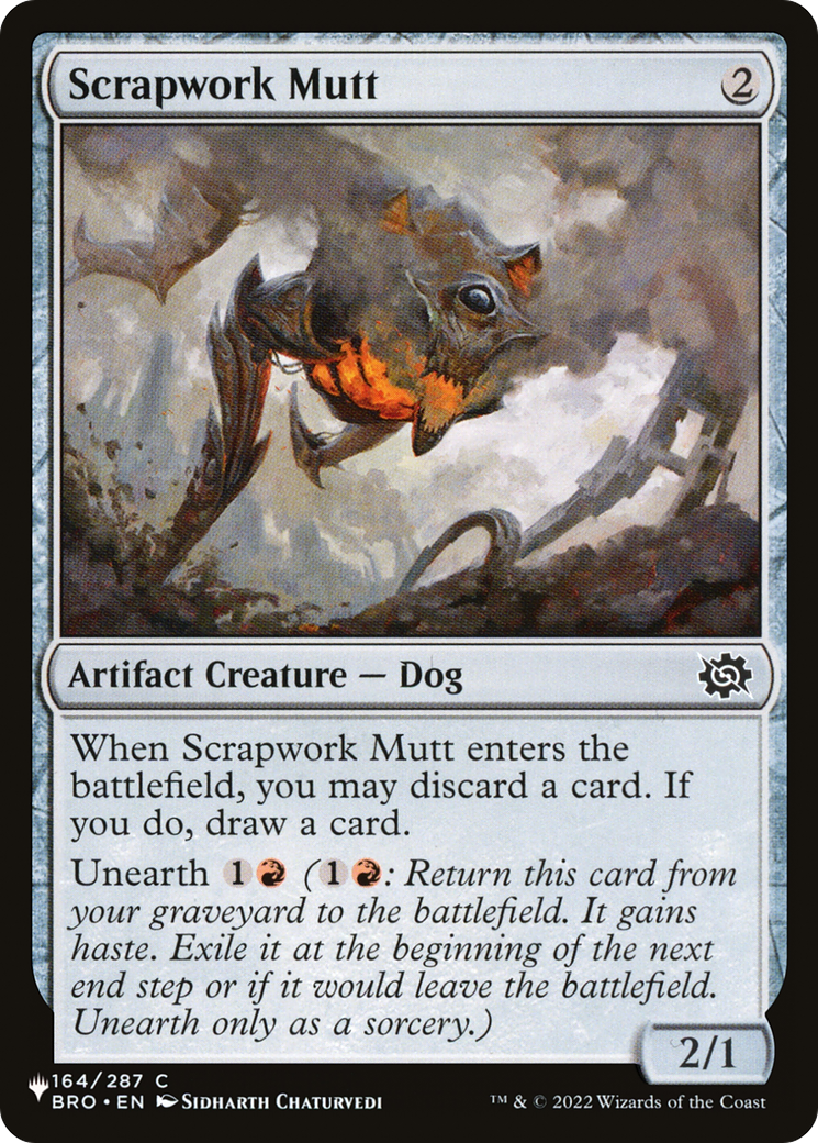 Scrapwork Mutt (PLST) #BRO-164 [EN/N]