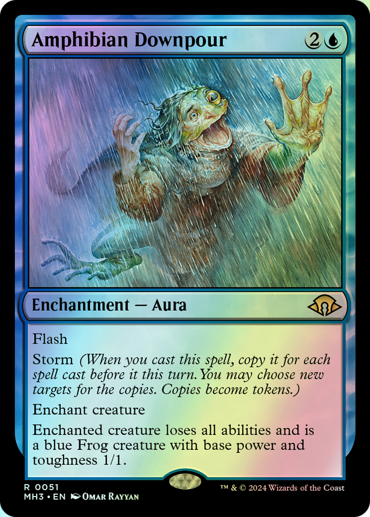 Amphibian Downpour (MH3) #51 [EN/F] s/o