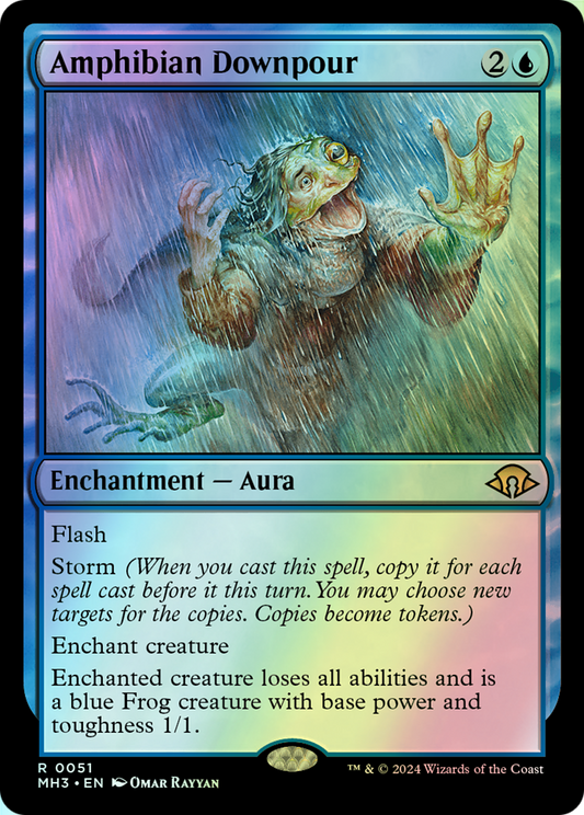 Amphibian Downpour (MH3) #51 [EN/F] s/o