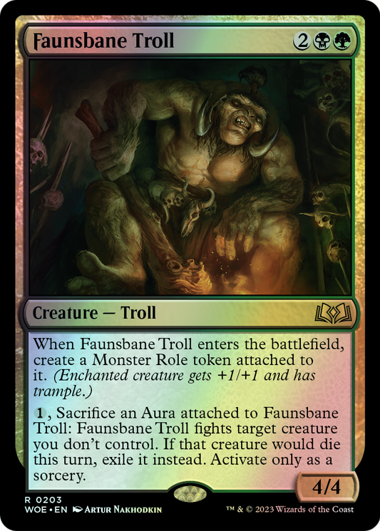 Faunsbane Troll (WOE) #203 [EN/F]