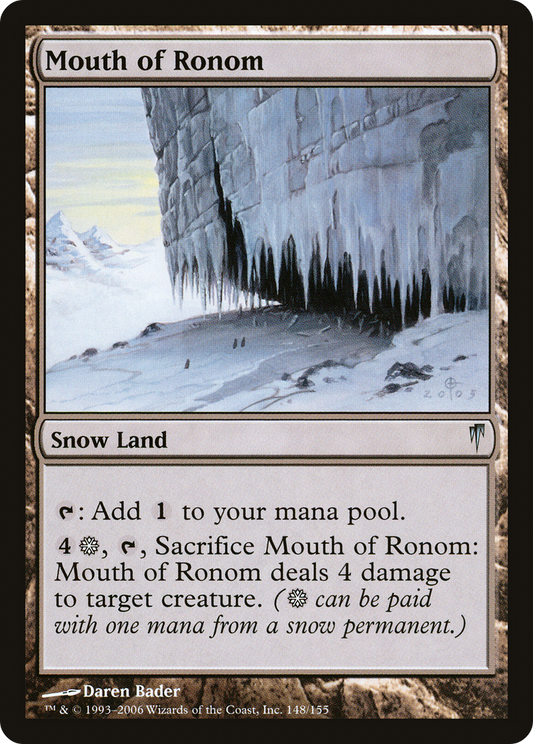 Mouth of Ronom (CSP) #148 [EN/N]