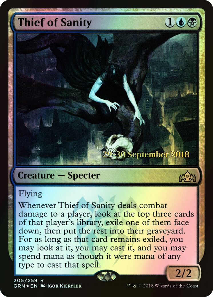 Thief of Sanity (PGRN) #205s [EN/F] s/o