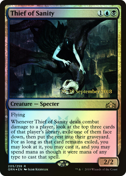 Thief of Sanity (PGRN) #205s [EN/F] s/o