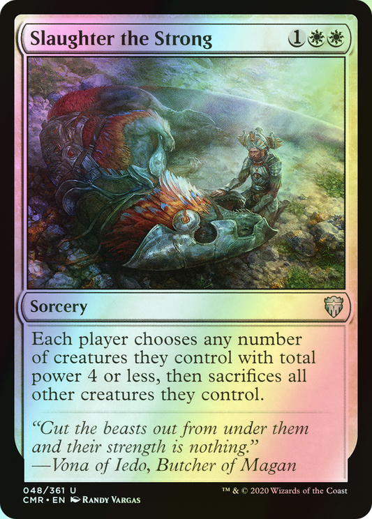 Slaughter the Strong (CMR) #48 [EN/F] s/o