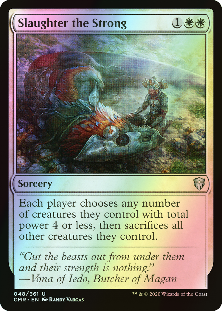 Slaughter the Strong (CMR) #48 [EN/F] s/o
