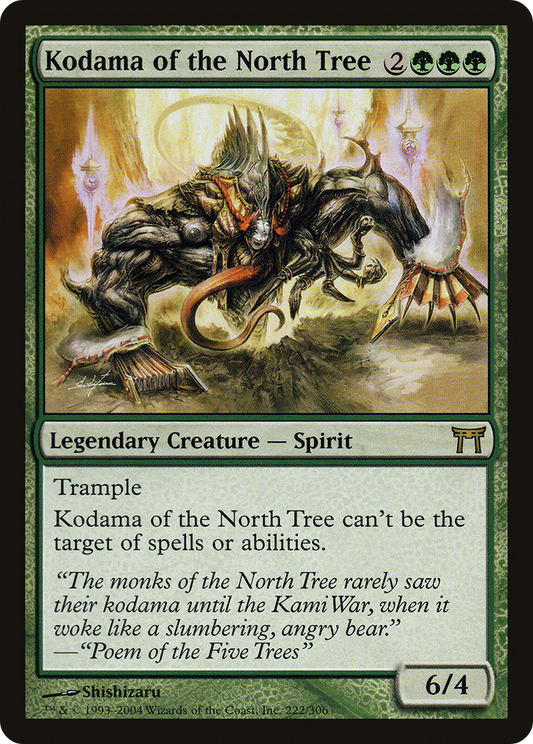 Kodama of the North Tree (CHK) #222 [EN/N]