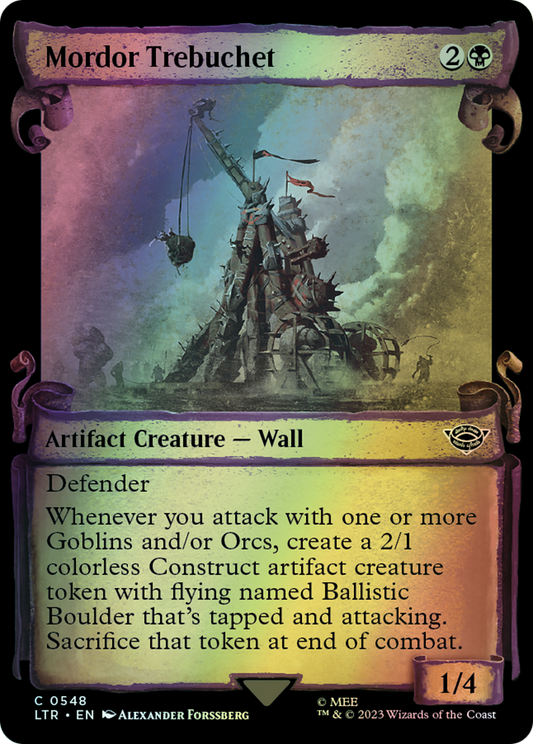 Mordor Trebuchet - Silver Foil (LTR) #548 [EN/F] s/o