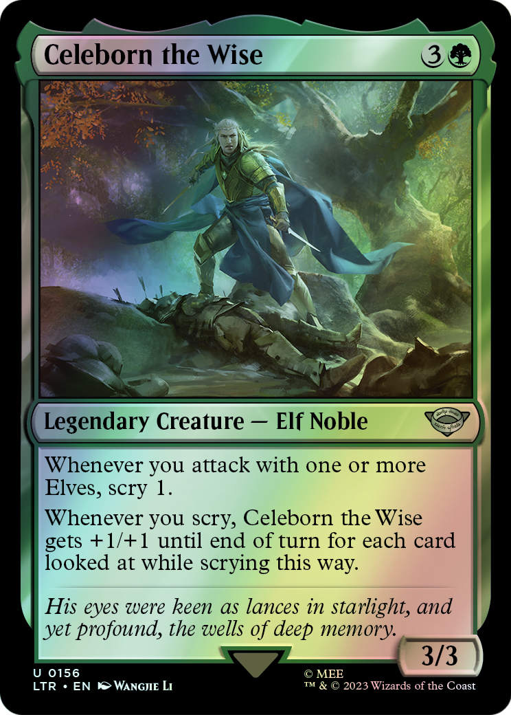 Celeborn the Wise (LTR) #156 [EN/F]
