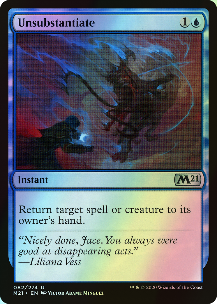 Unsubstantiate (M21) #82 [EN/F] s/o