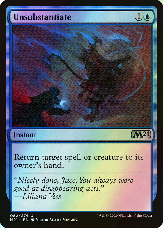 Unsubstantiate (M21) #82 [EN/F] s/o