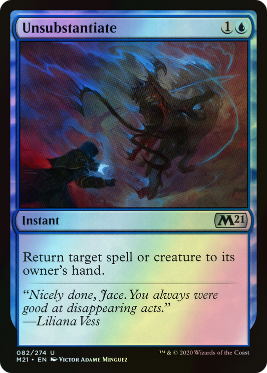 Unsubstantiate (M21) #82 [EN/F] s/o