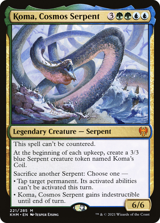 Koma, Cosmos Serpent (KHM) #221 [EN/N]