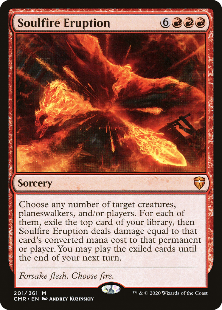 Soulfire Eruption (CMR) #201 [EN/N] s/o