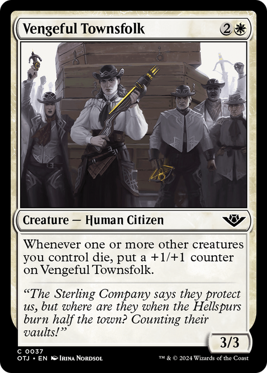 Vengeful Townsfolk (OTJ) #37 [EN/N]