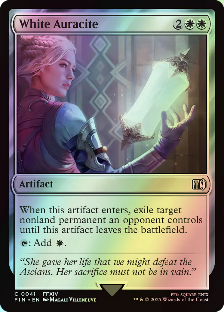 White Auracite (FIN) #41 [EN/F]