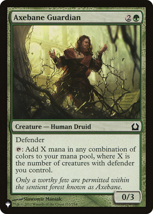 Axebane Guardian (PLST) #RTR-115 [EN/N] s/o