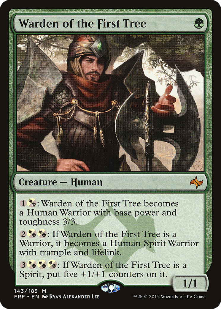 Warden of the First Tree (FRF) #143 [EN/N]