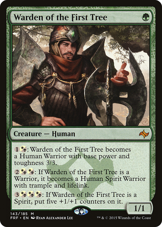 Warden of the First Tree (FRF) #143 [EN/N]