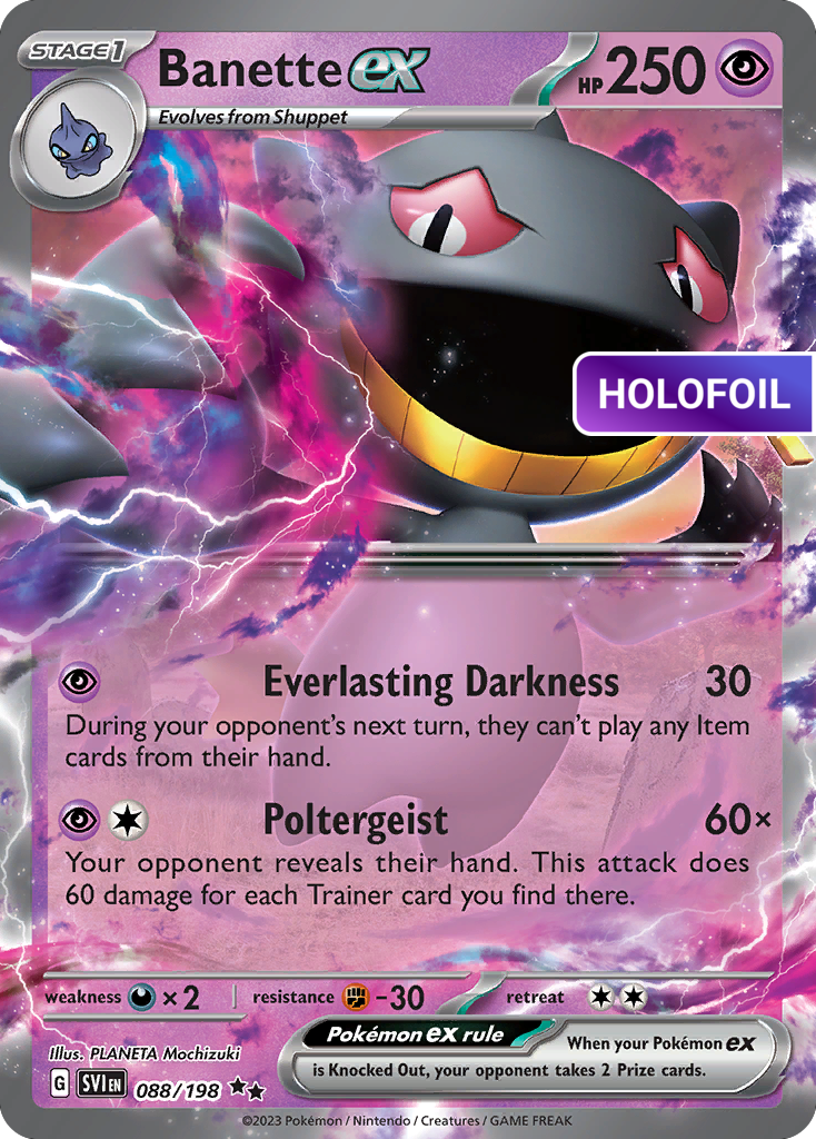 Banette ex - 088/198 (SVI) #088 [EN/H]