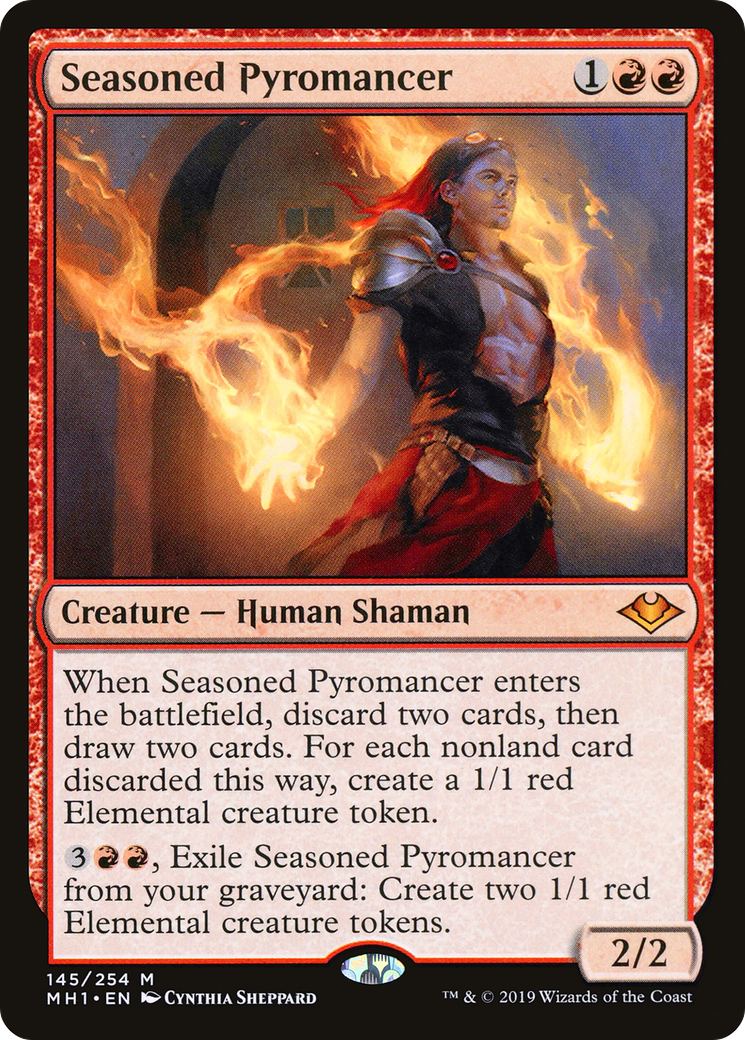 Seasoned Pyromancer (MH1) #145 [EN/N]