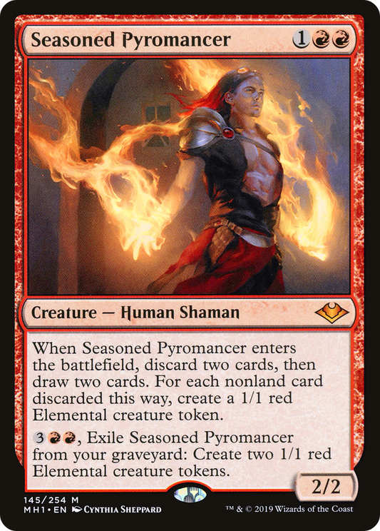 Seasoned Pyromancer (MH1) #145 [EN/N] s/o