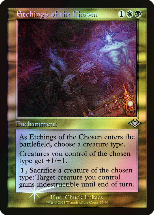 Etchings of the Chosen (H1R) #25 [EN/F]