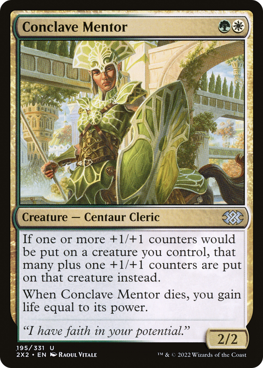 Conclave Mentor (2X2) #195 [EN/N] s/o