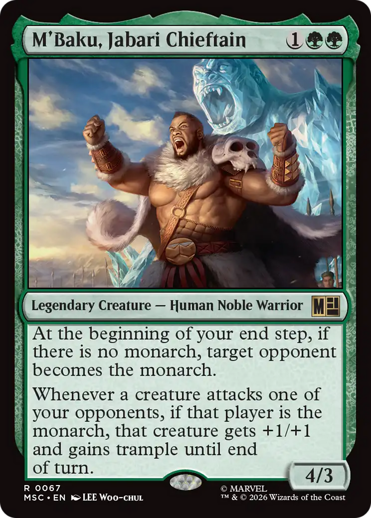 M'Baku, Jabari Chieftain (MSC) #67 [EN/N]