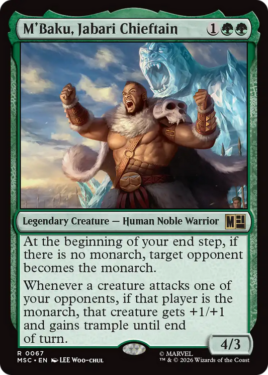 M'Baku, Jabari Chieftain (MSC) #67 [EN/N]