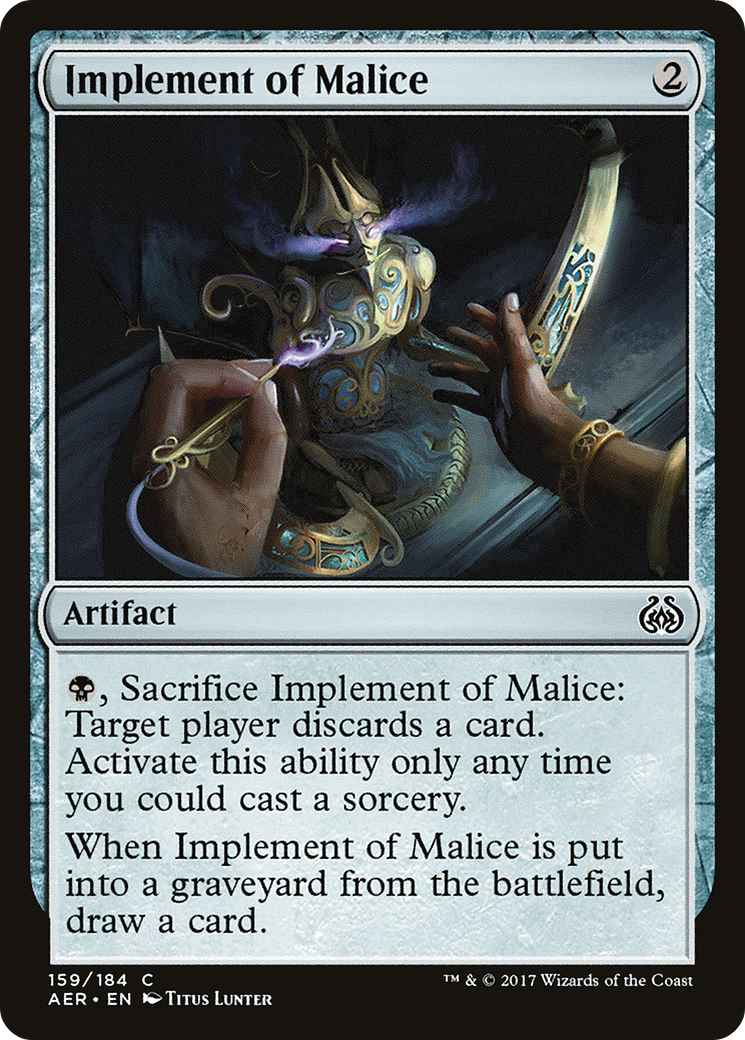 Implement of Malice (AER) #159 [EN/N]