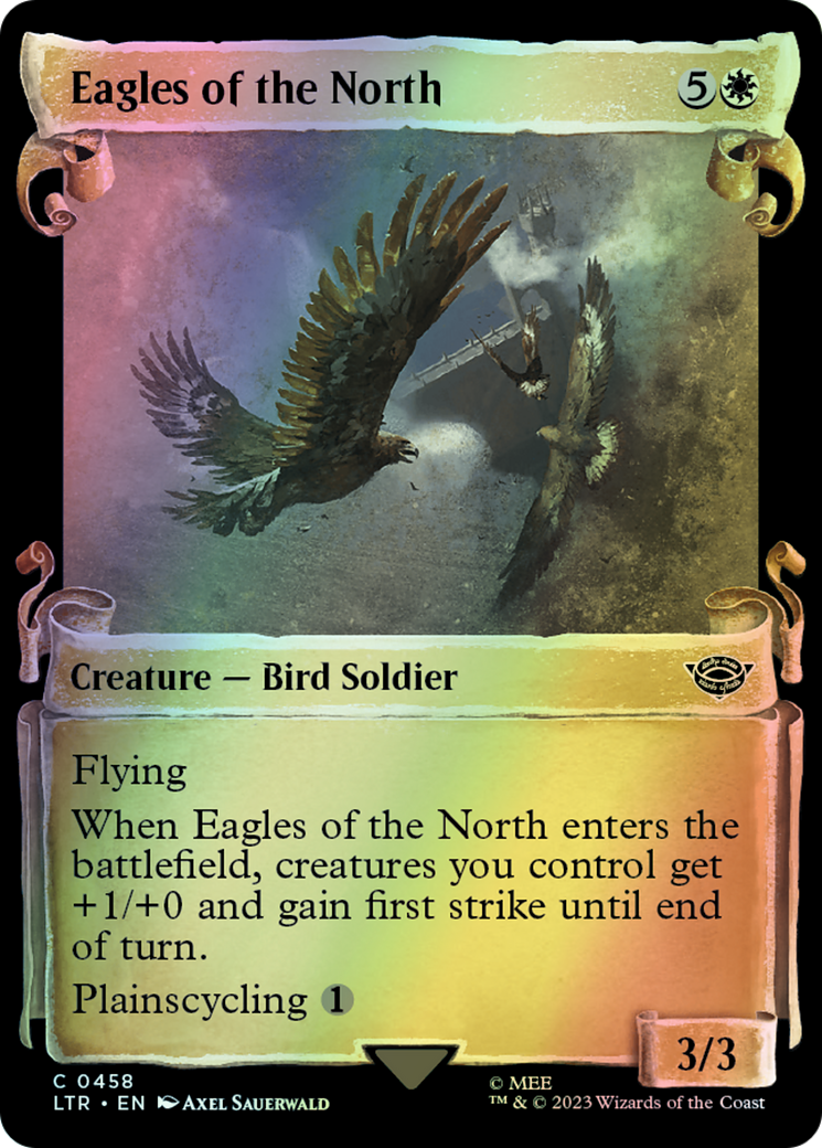 Eagles of the North - Silver Foil (LTR) #458 [EN/F]