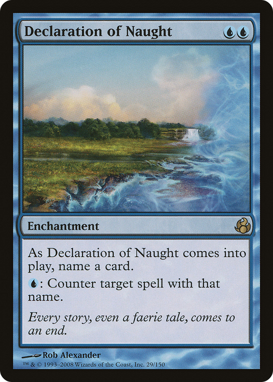 Declaration of Naught (MOR) #29 [EN/N] s/o