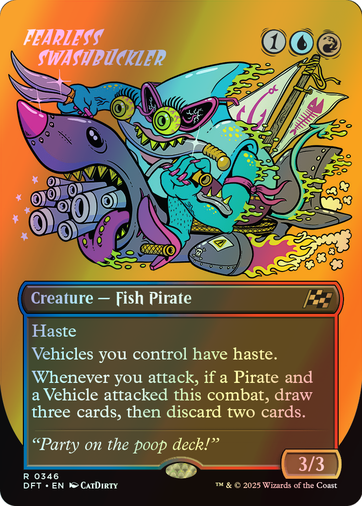 Fearless Swashbuckler (DFT) #346 [EN/F]
