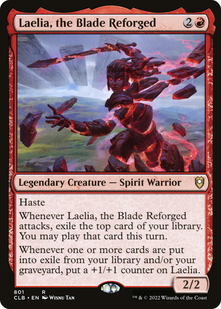 Laelia, the Blade Reforged (CLB) #801 [EN/N]