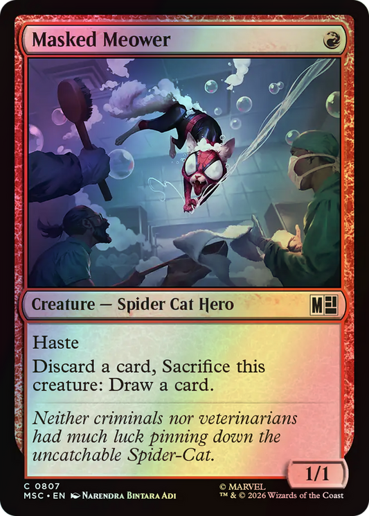 Masked Meower (MSC) #807 [EN/F]