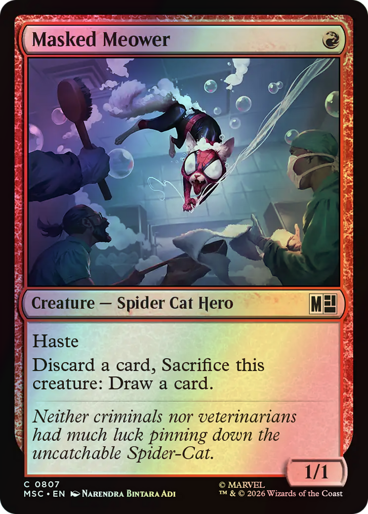 Masked Meower (MSC) #807 [EN/F] s/o