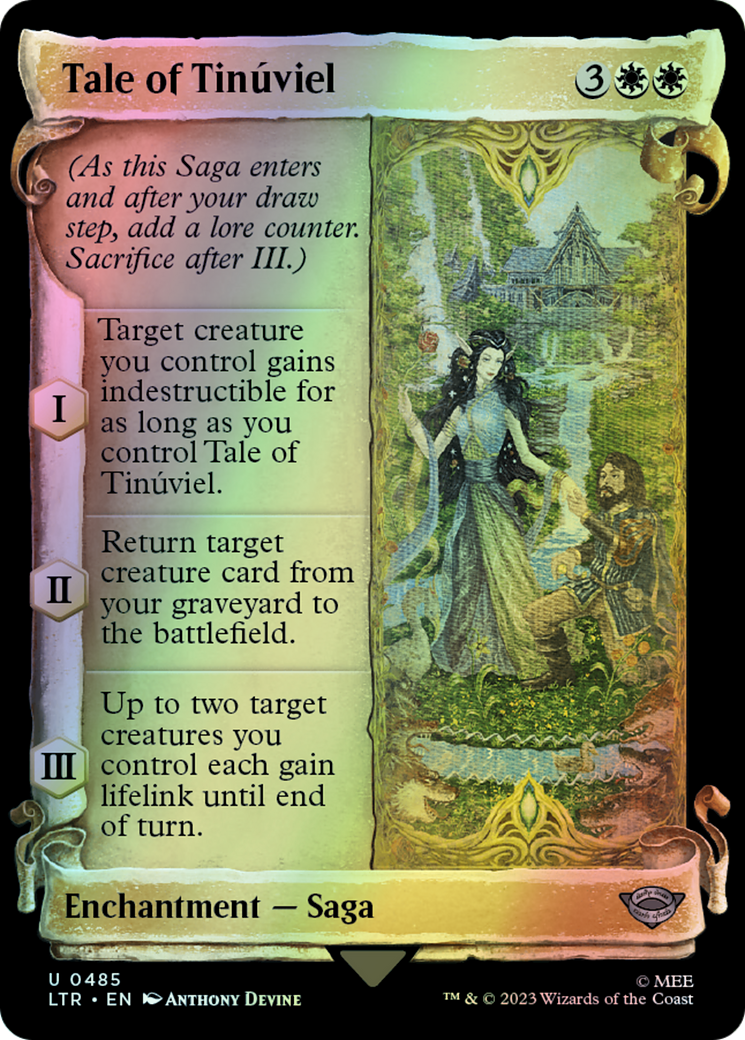 Tale of Tinúviel - Silver Foil (LTR) #485 [EN/F]