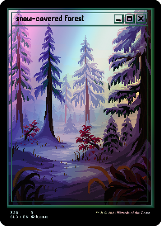 Snow-Covered Forest (SLD) #329 [EN/F]