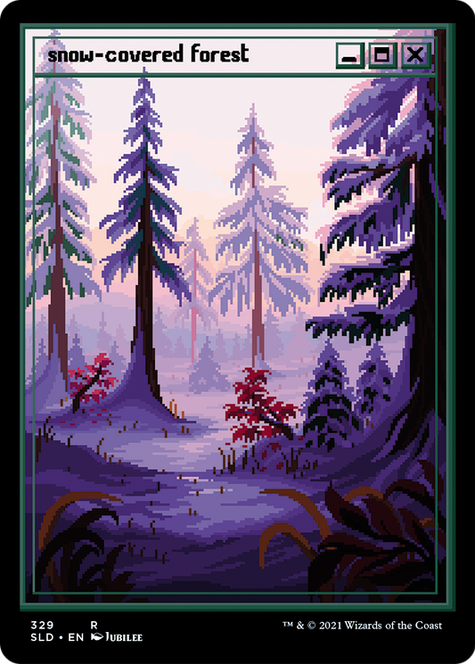 Snow-Covered Forest (SLD) #329 [EN/N]