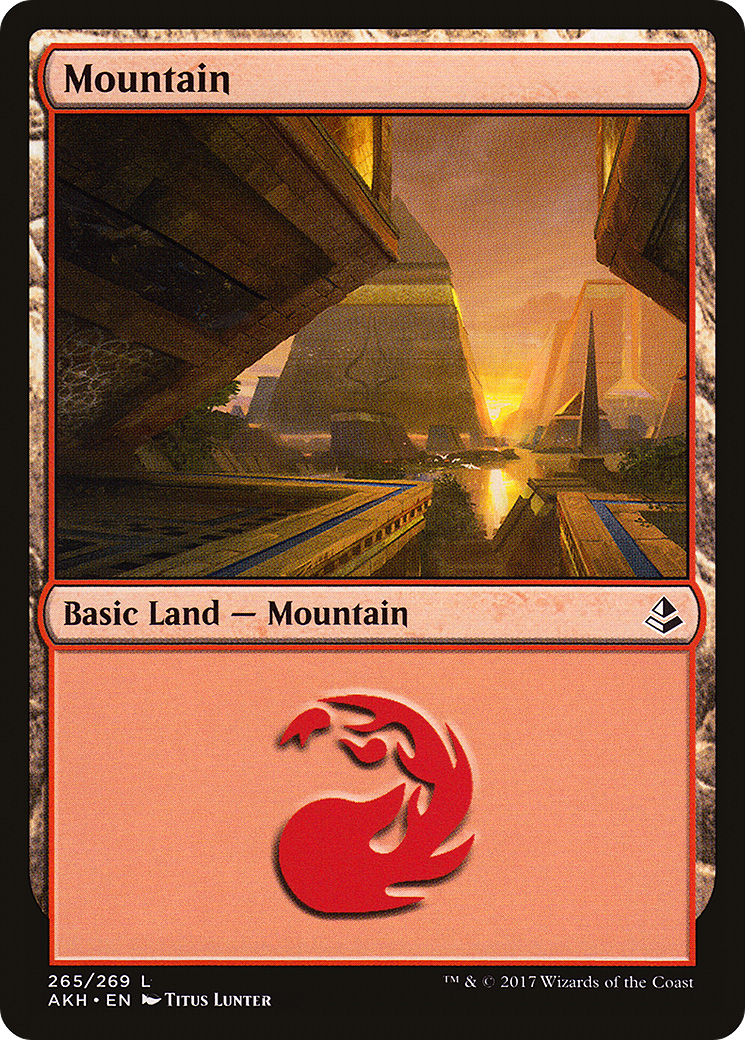 Mountain (AKH) #265 [EN/N] s/o