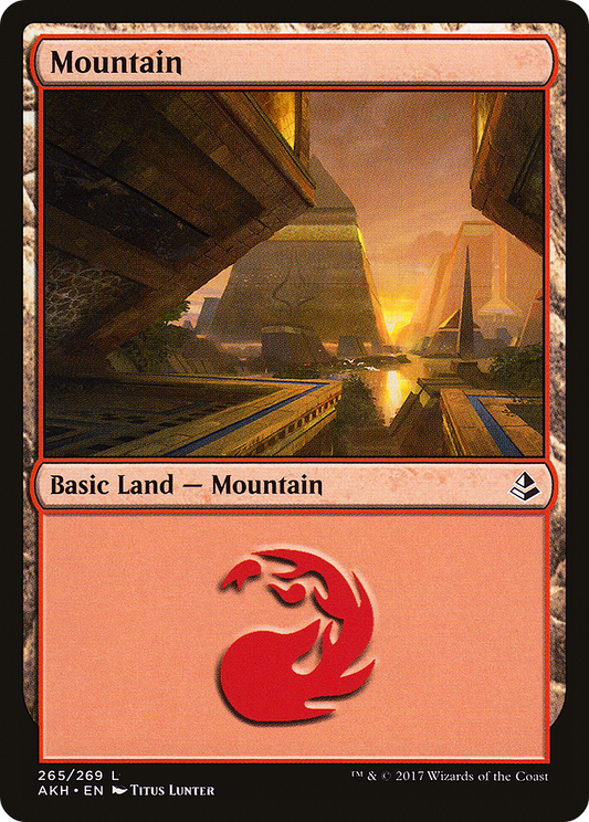 Mountain (AKH) #265 [EN/N] s/o